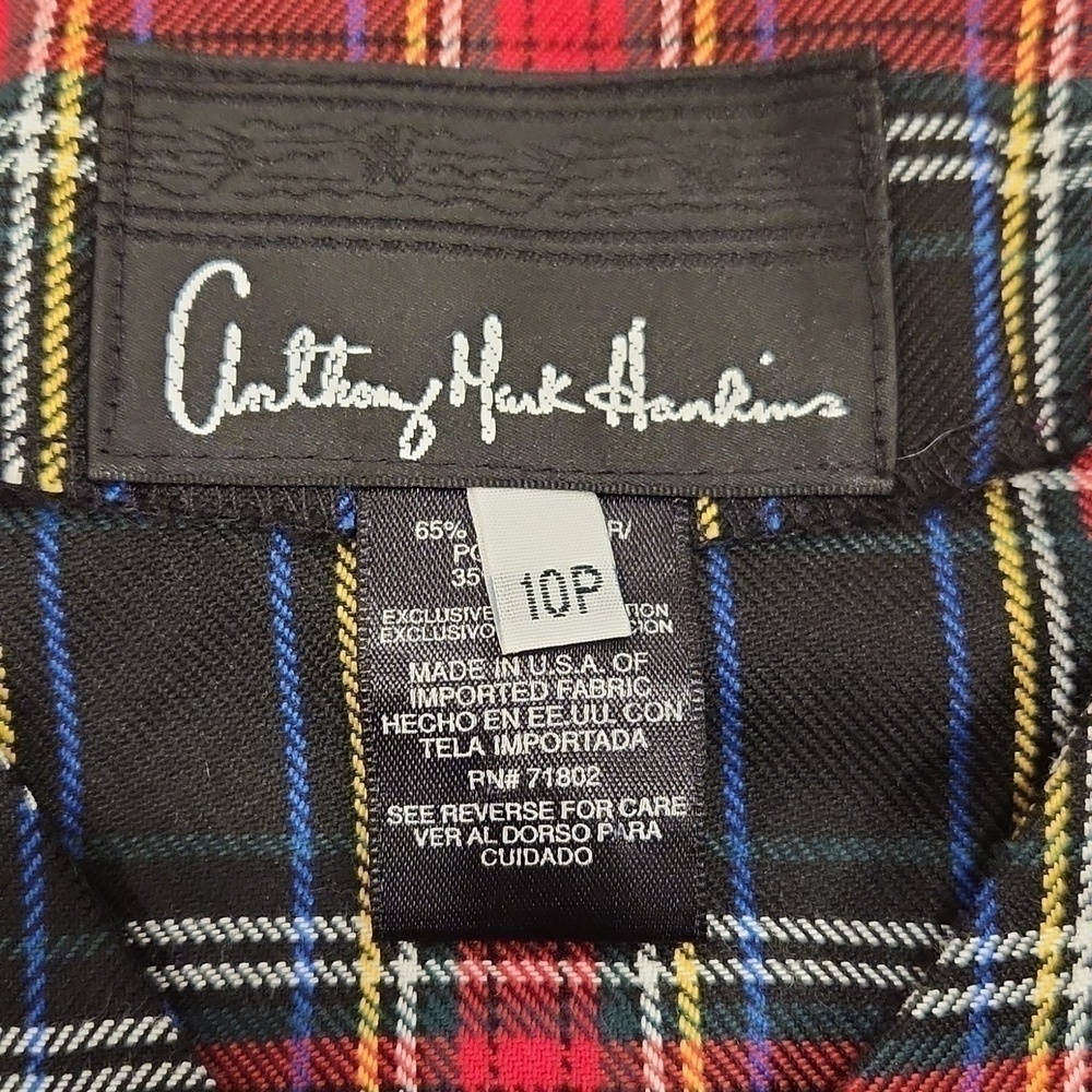 Anthony Mark Hankins Plaid cropped jacket - Picture 4 of 8